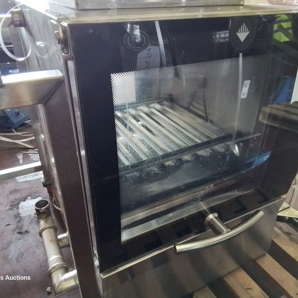 HOUNO 7 RACK DOUBLE ENTRY COMBINATION OVEN 