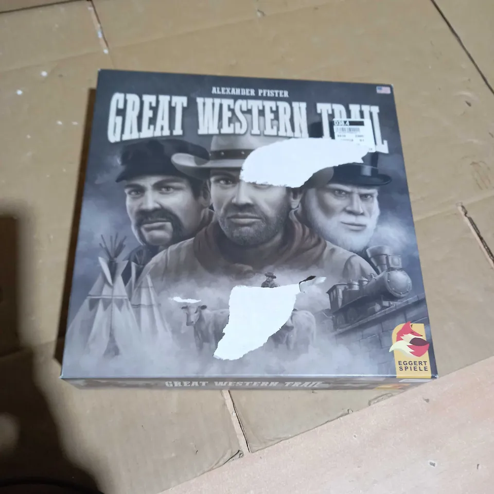ALEXANDER PFISTER GREAT WESTERN TRAIL BOARD GAME   14+ 