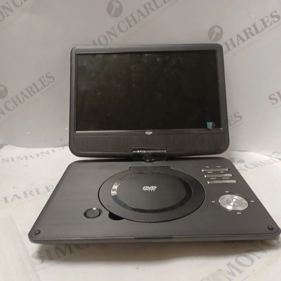BOXED BUSH PORTBALE DVD PLAYER WITH 10" SCREEN 