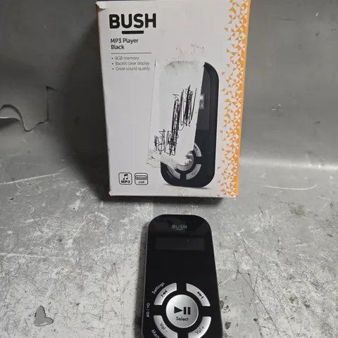 BOXED BUSH MP3 PLAYER IN BLACK 
