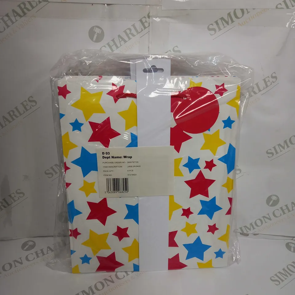 BOX OF APPROX 120 HAPPY BIRTHDAY GIFT BAGS 