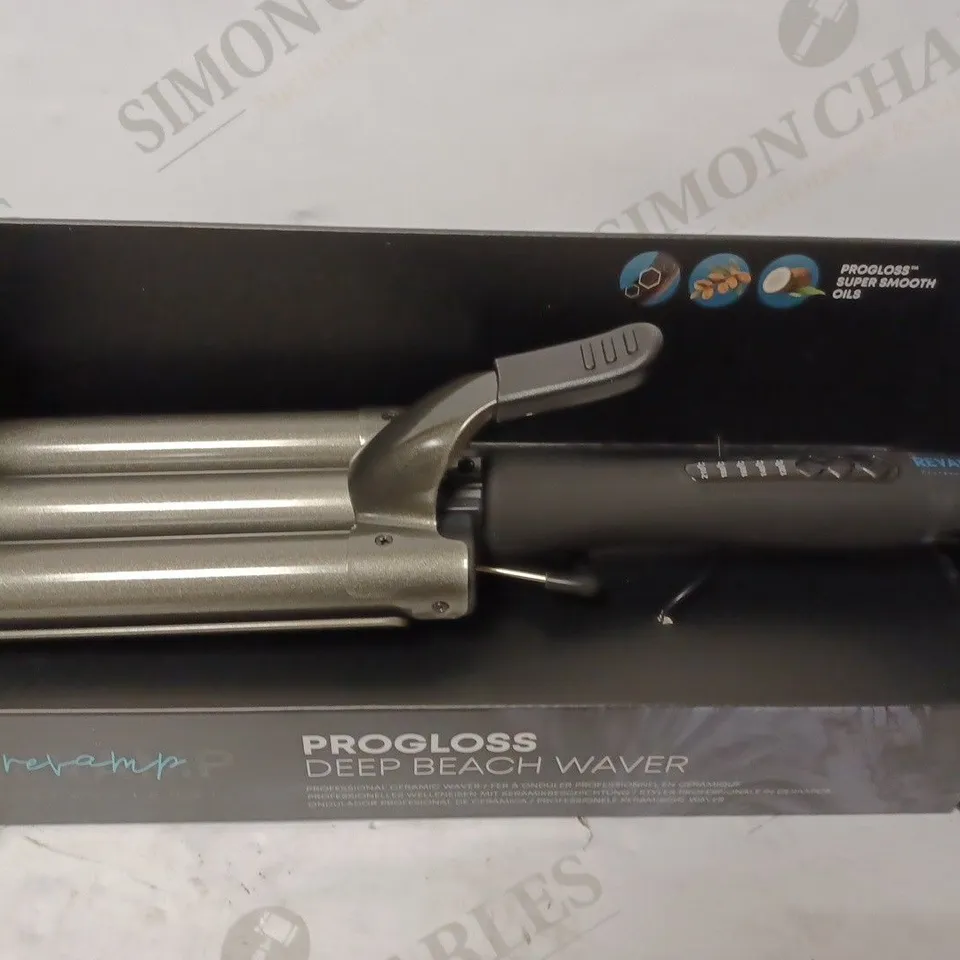 REVAMP PROGLOSS, DEEP BEACH WAVER