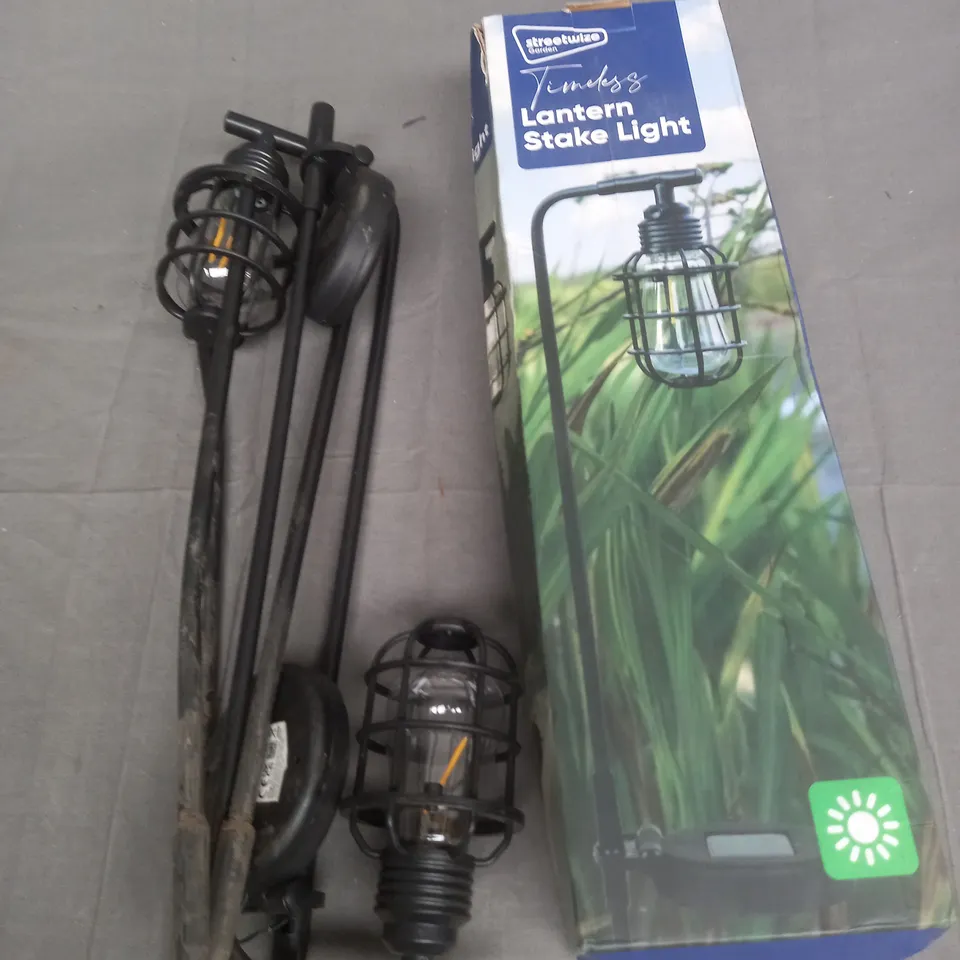 BOXED STREETWISE LANTERN STAKE LIGHT 