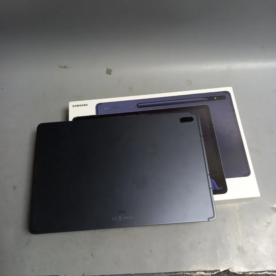 BOXED SAMSUNG GALAXY S7 FE 5G SM-T736B TABLET IN MYSTIC NAVY