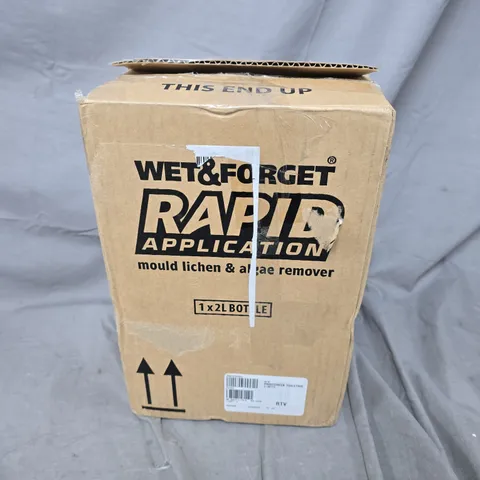 WET & FORGET RAPID 2 LITRE BOTTLE WITH SNIPER NOZZLE - COLLECTION ONLY
