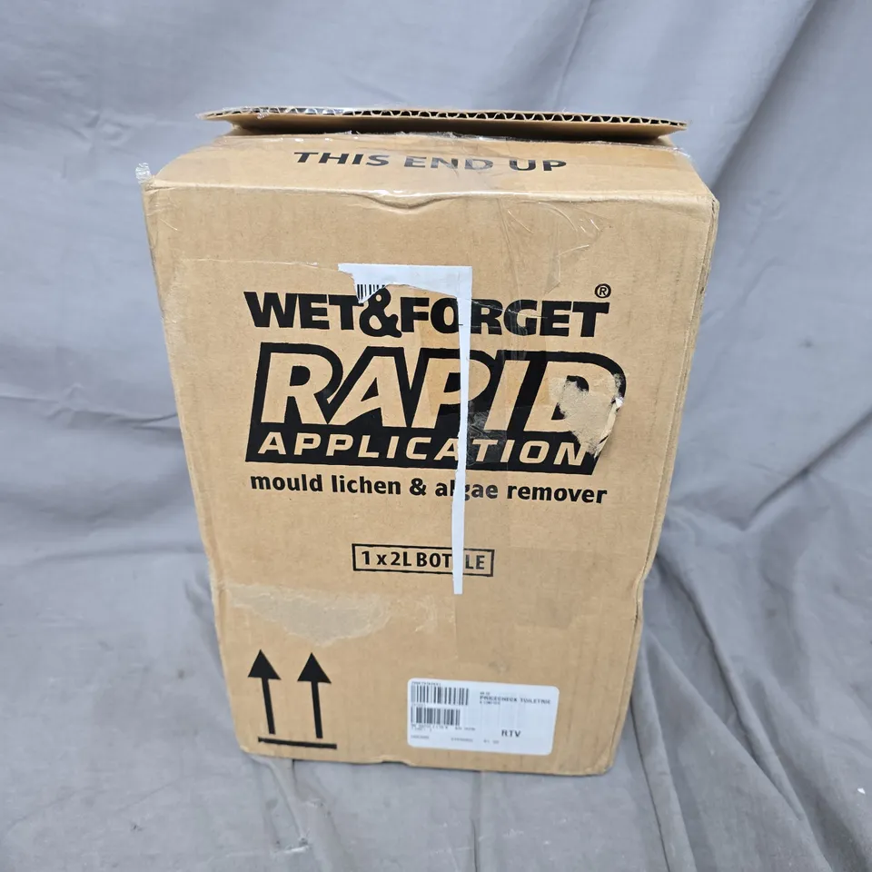 WET & FORGET RAPID 2 LITRE BOTTLE WITH SNIPER NOZZLE - COLLECTION ONLY