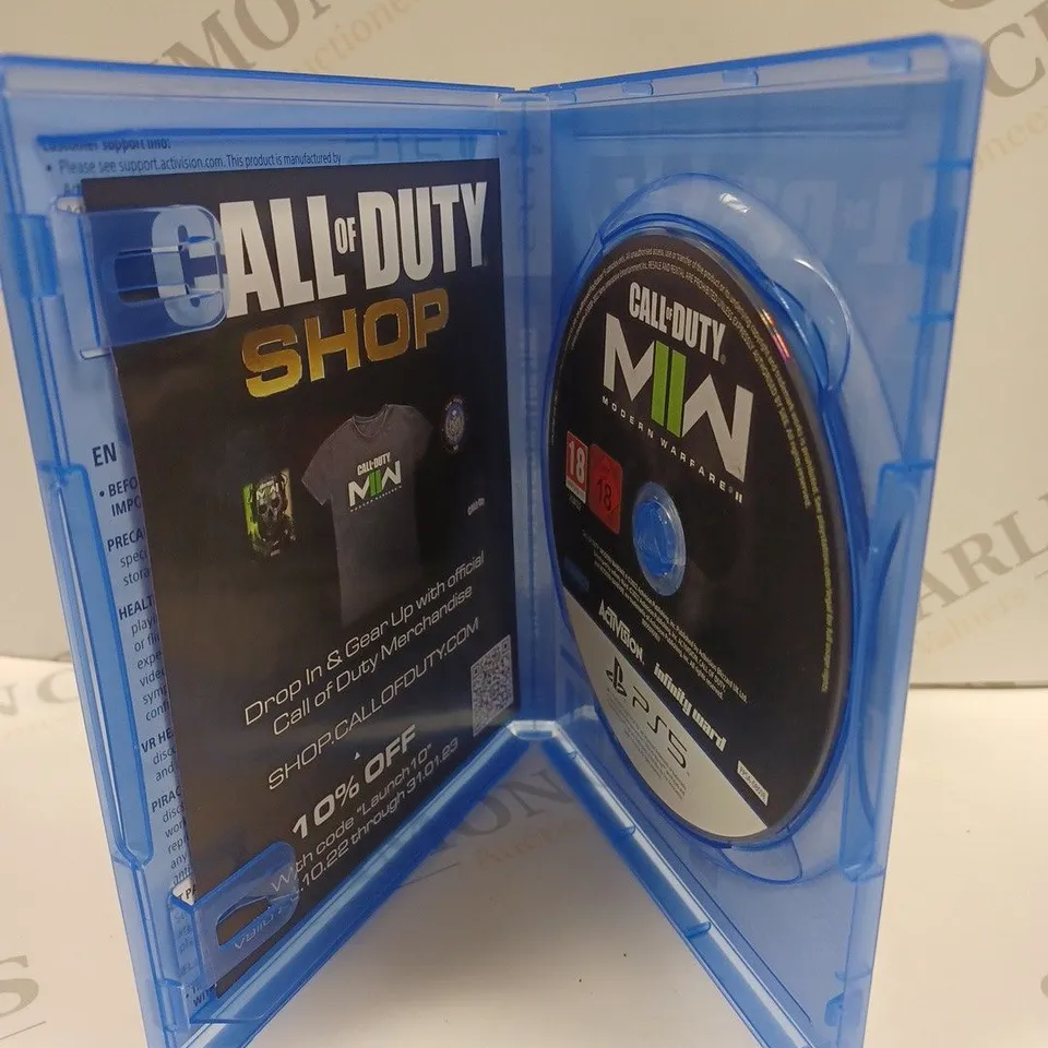 PS5 CALL OF DUTY MODERN WARFARE 2. 