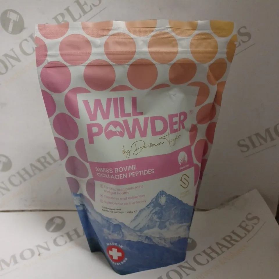 SEALED WILL POWDER SWISS BOVINE COLLAGEN PEPTIDES - 400G