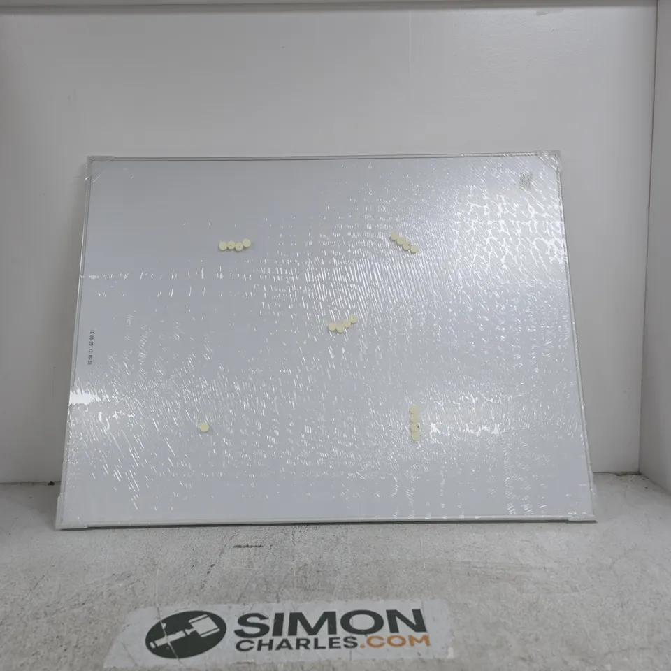 PICTURE FRAME – WHITE/SILVER, WRAPPED 