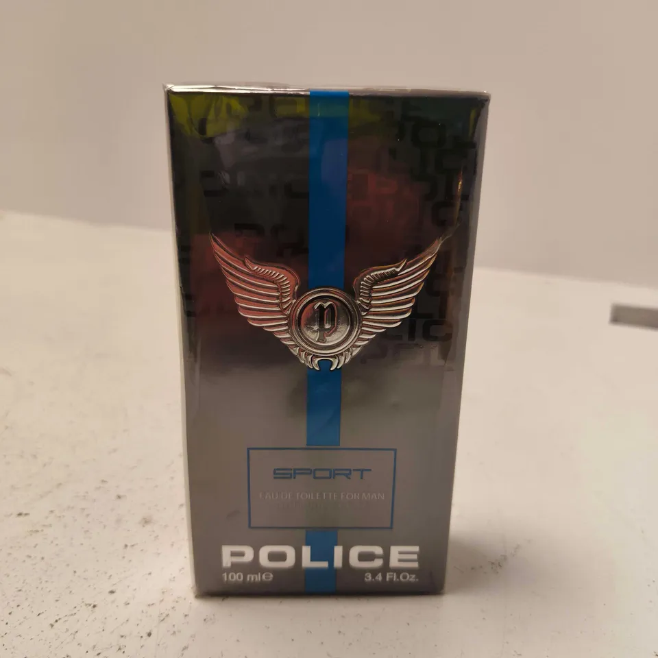 BOXED AND SEALED POLICE SPORT EAU DE TOILETTE 100ML