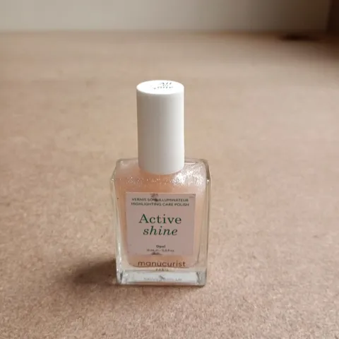 APPROXIMATELY 20 BOTTLES OF MANICURIST ACTIVE SHINE NAIL VARNISH OPAL