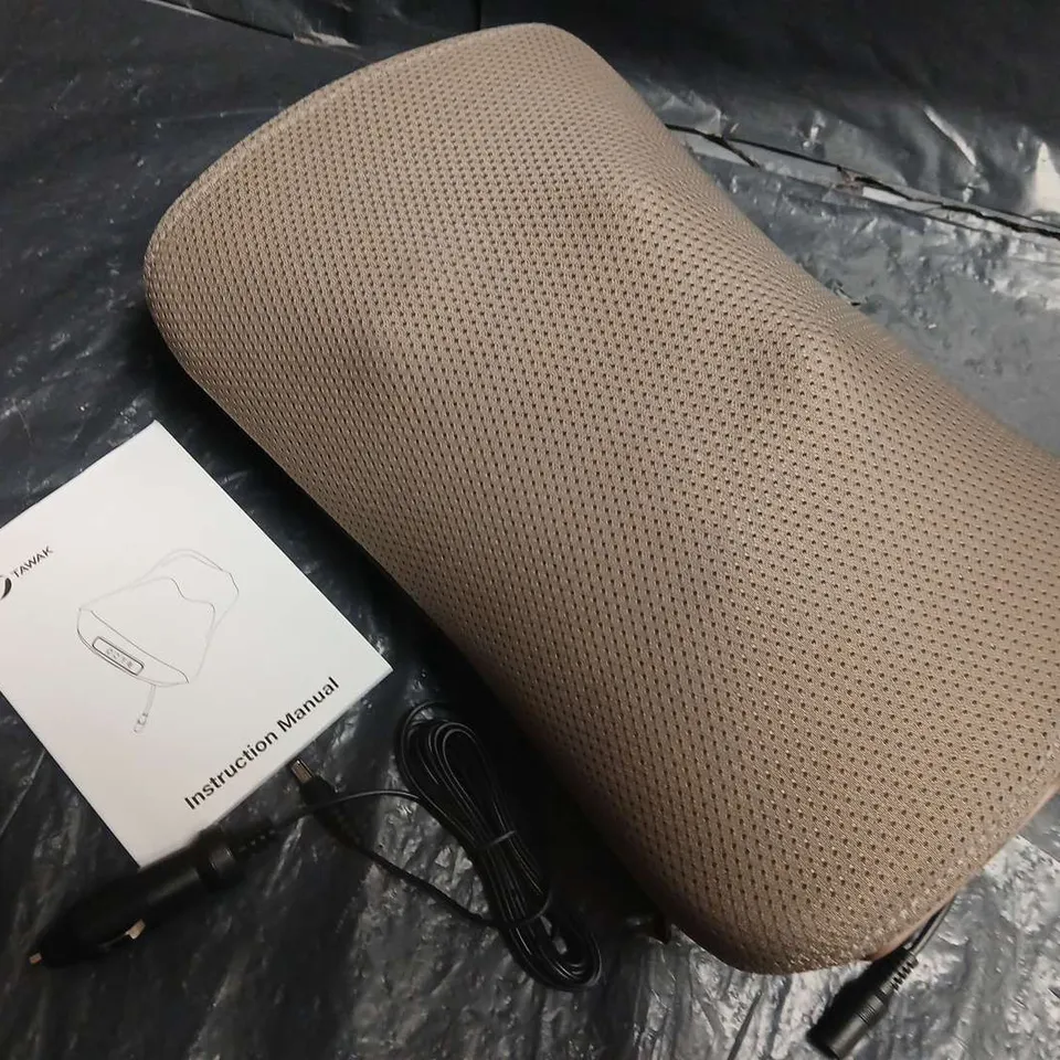 TAWAK SHIATSU PILLOW NECK MASSAGER WITH HEAT – BAQ02H