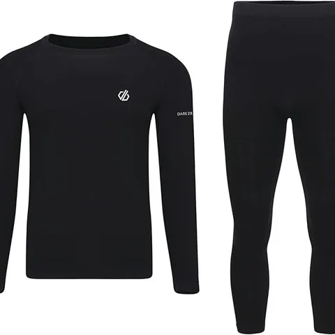 BRAND NEW DARE 2B MEN'S IN THE ZONE SET BASE LAYER SET IN BLACK - XL/XXL