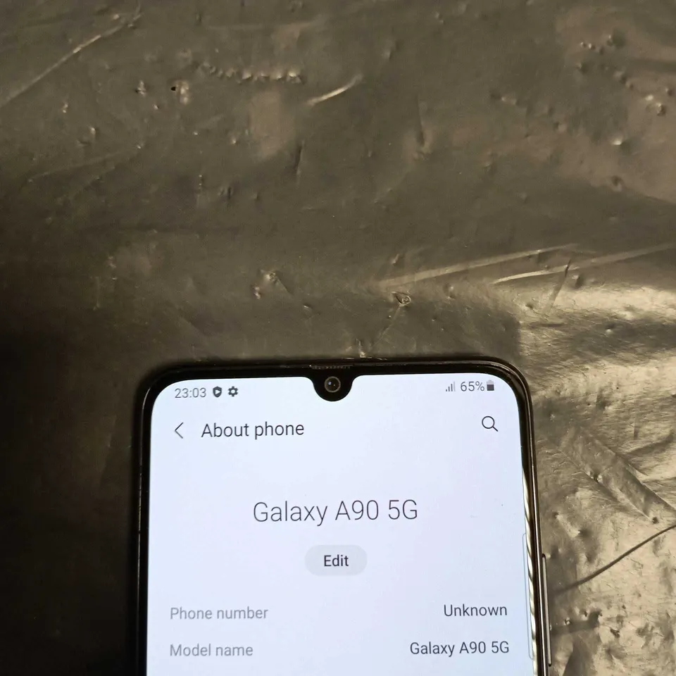 SAMSUNG GALAXY A90 5G SMARTPHONE – BLACK (SM-A908B)