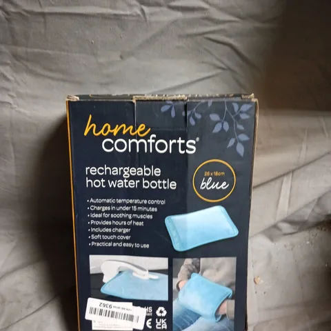 HOME COMFORTS RECHARGEABLE HOT WATER BOTTLE 