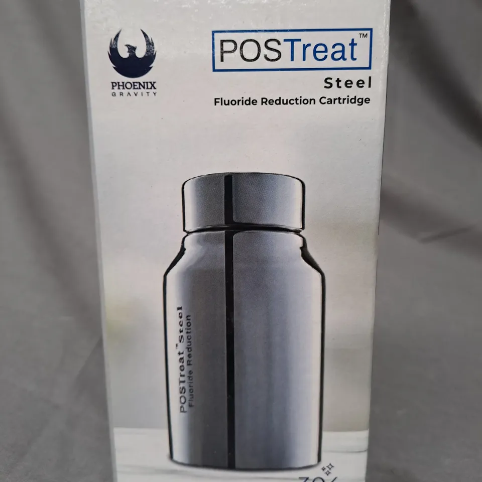 BOXED PHOENIX GRAVITY POSTREAT STEEL FLUORIDE REDUCTION CARTRIDGE