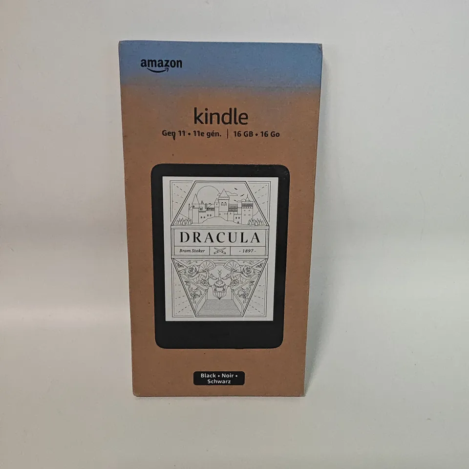 SEALED AND BOXED AMAZON KINDLE GEN 11 16GB E-READER IN BLACK