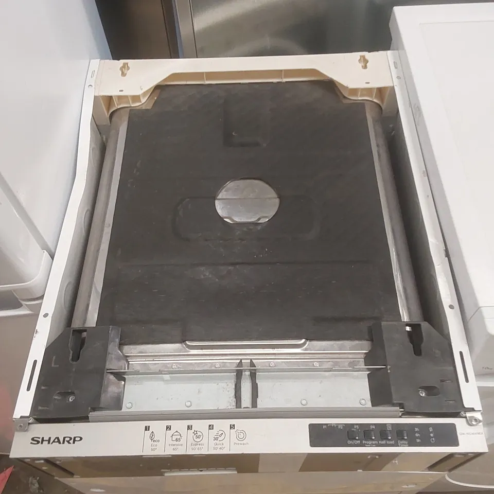SHARP QW-NS14I49EX INTEGRATED DISHWASHER