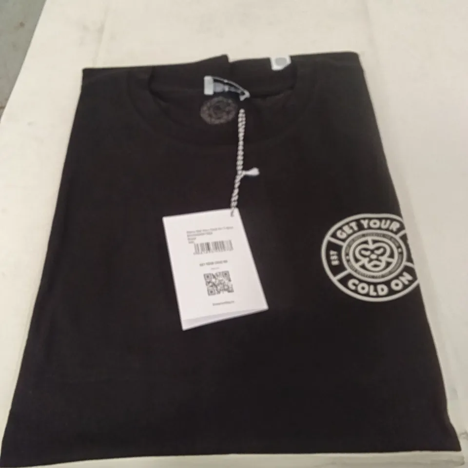 BOX OF BRASS MONKEY T-SHIRTS - BLACK SIZE XXL APPROXIMATELY 6