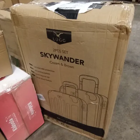 BOXED LUGGAGE SKYWANDER SUITCASES
