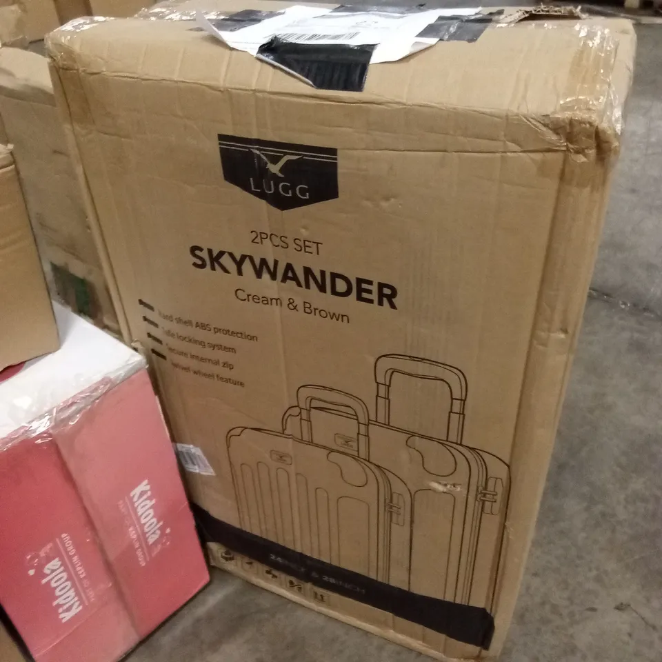 BOXED LUGGAGE SKYWANDER SUITCASES