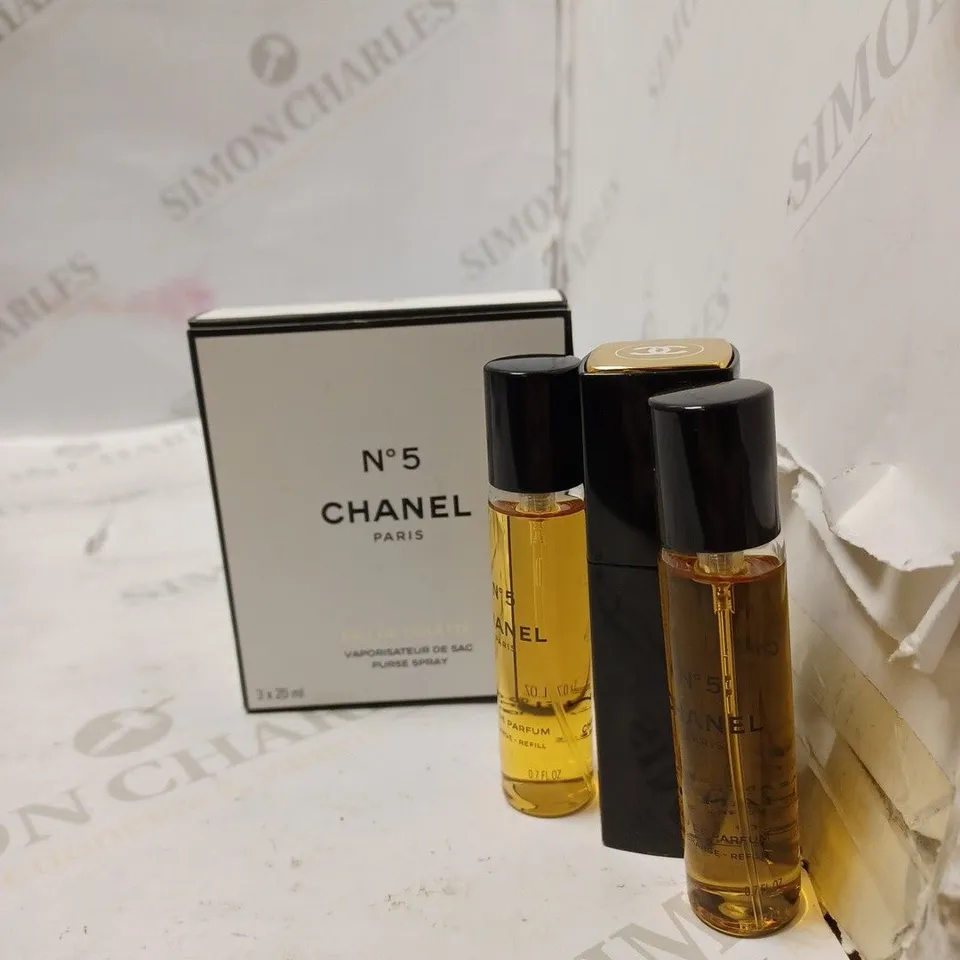 N0.5 CHANEL PARIS EAU DE TOILETTE 3 X 20ML