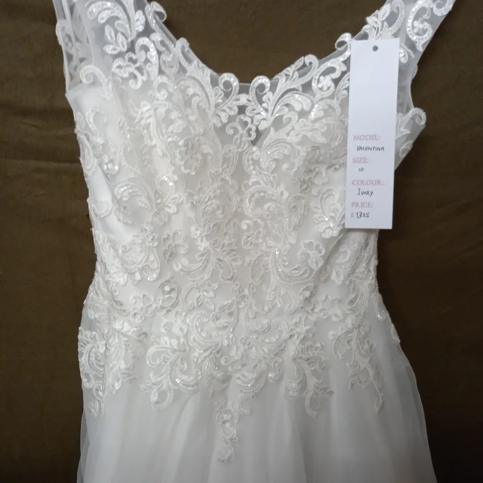 LYDIA COUTURE VALENTINA WEDDING DRESS - 10