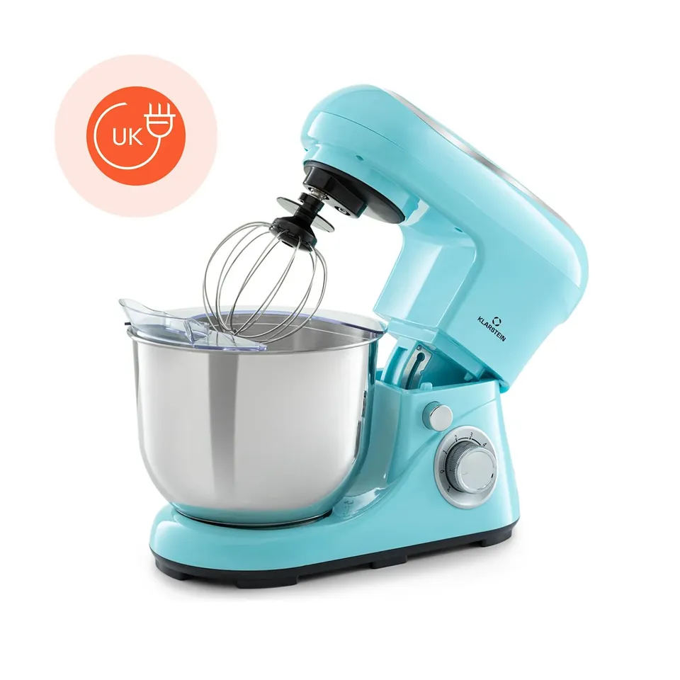 BOXED KLARSTEIN BELLA PICO 1300W 5L STAND MIXER BLUE