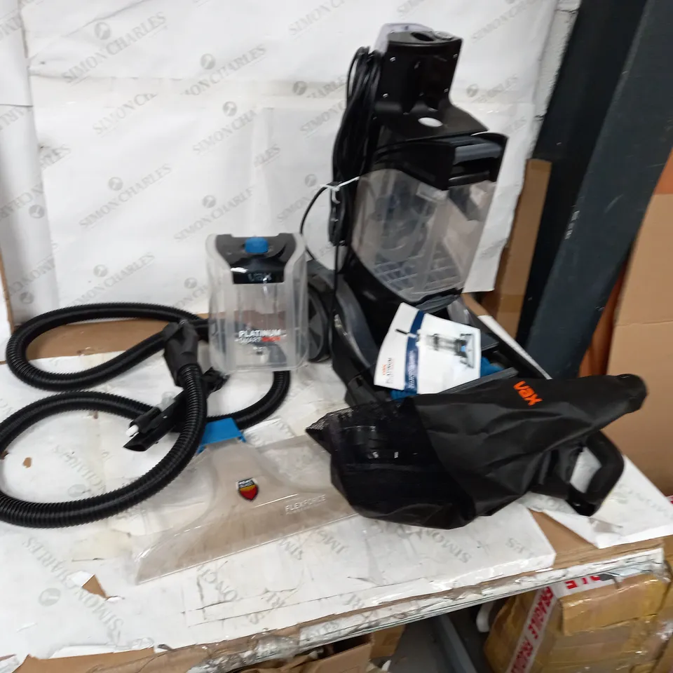 VAX PLATINUM SMART WASH CARPET WASHER COLLECTION 