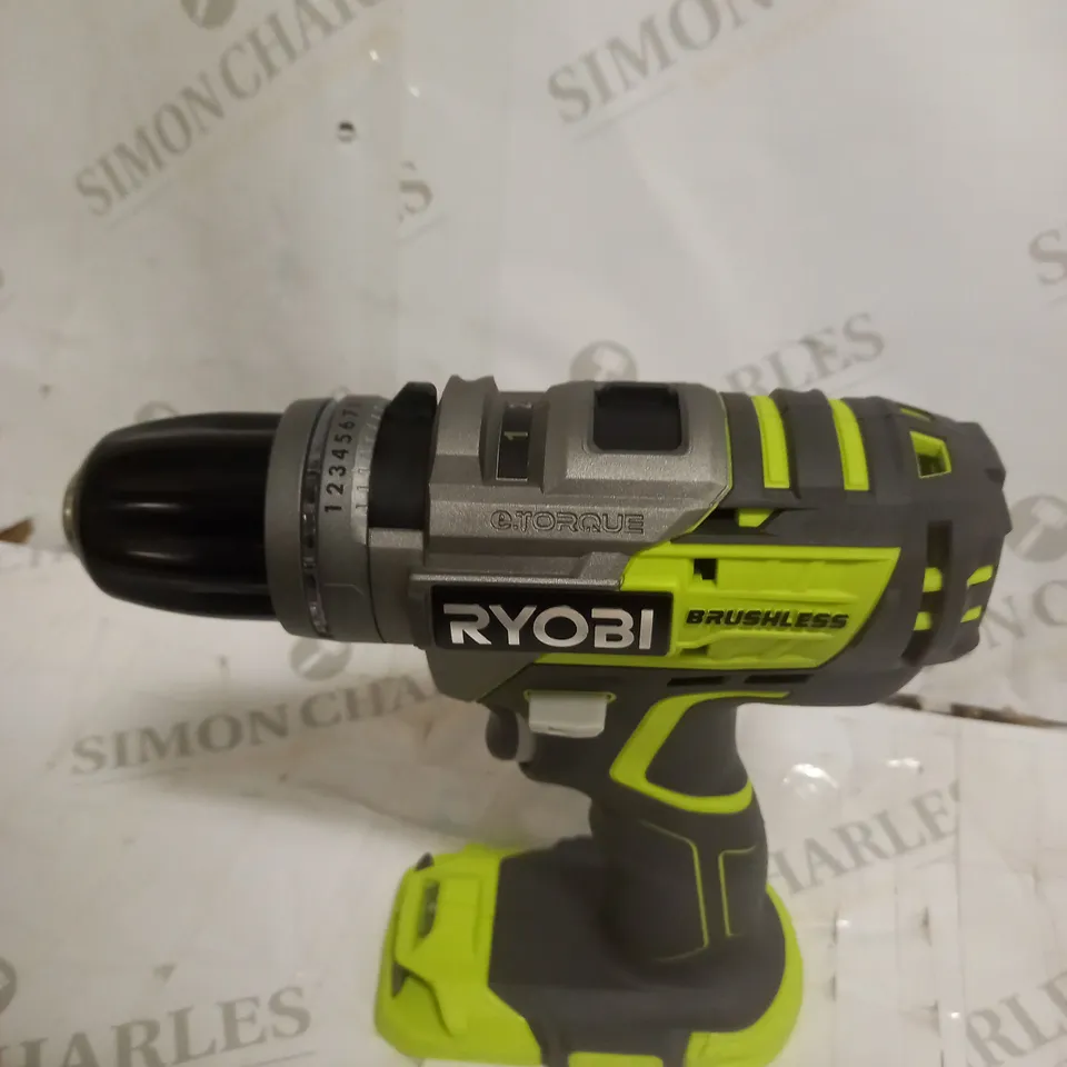 RYOBI 18V BRUSHLESS PERCUSSION DRILL (NO BATTERY)