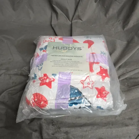 HUDDYS SEALED PREMIUM OVERSIZED HOODIE - ADULT - CHRISTMAS