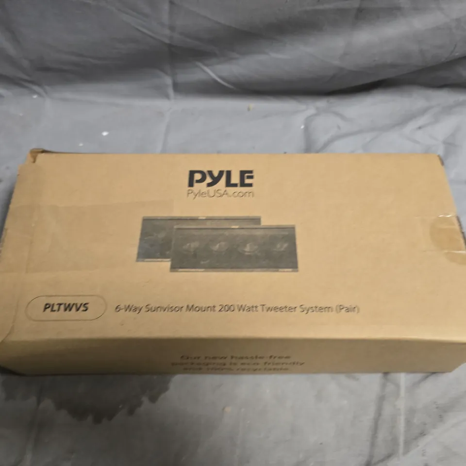 PYLE 6-WAY SUNVISOR MOUNT 200 WATT TWEETER SYSTEM