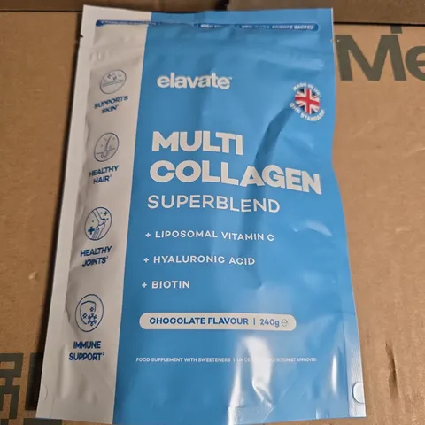 ELAVATE MULTI COLLAGEN SUPERBLEND – CHOCOLATE FLAVOUR - 240G