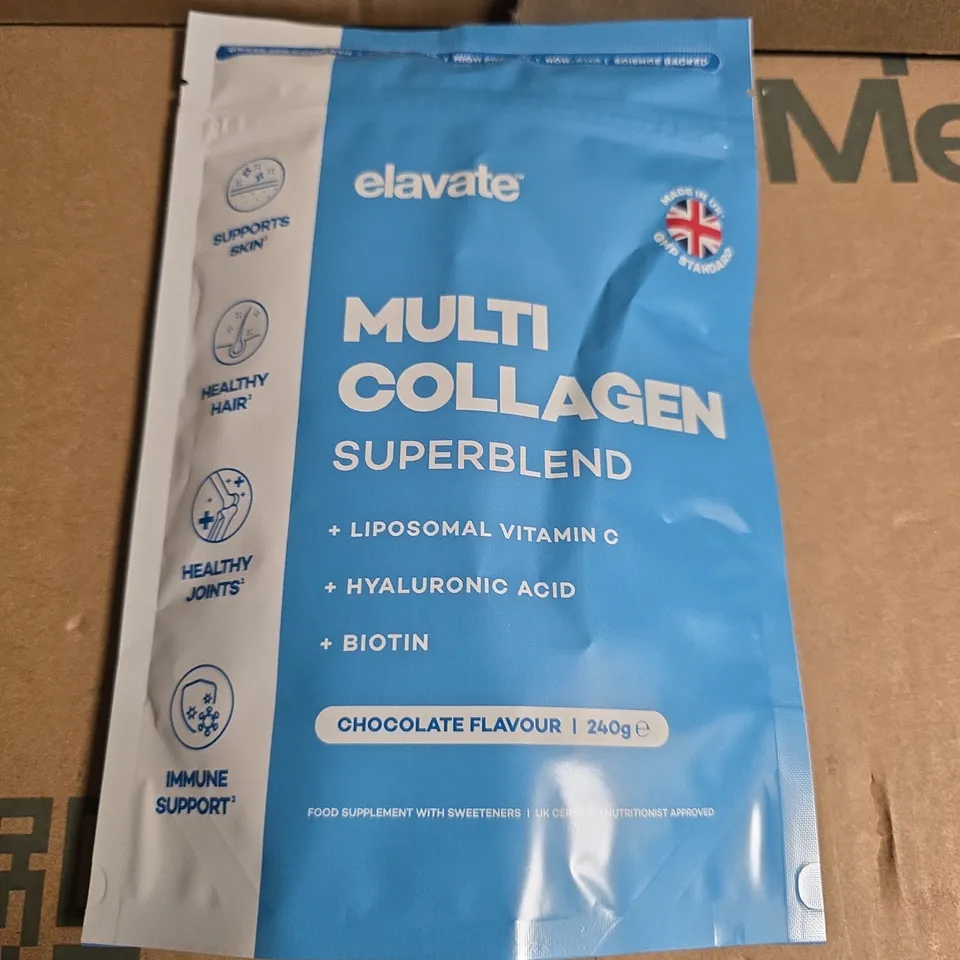ELAVATE MULTI COLLAGEN SUPERBLEND – CHOCOLATE FLAVOUR - 240G