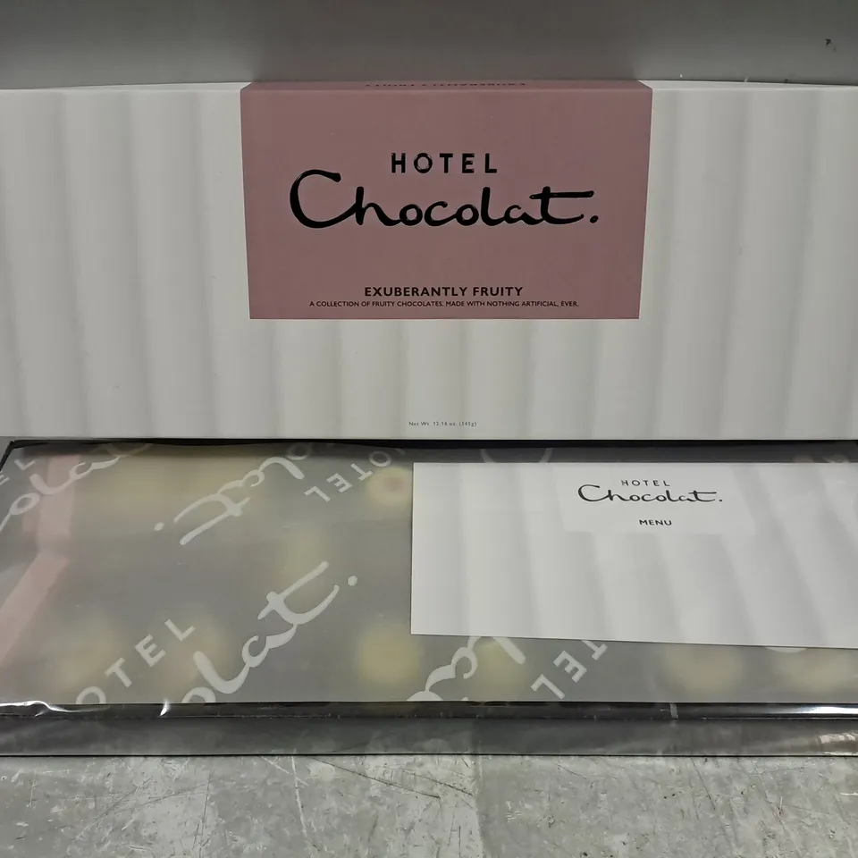 HOTEL CHOCOLAT EXUBERANTLY FRUITY CHOCOLATE COLLECTION