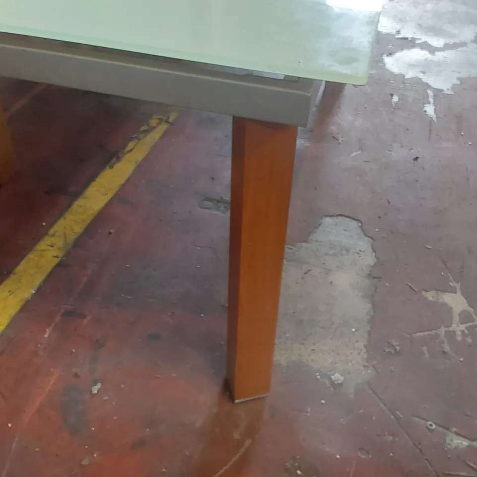 GLASS RESTAURANT DINING TABLE