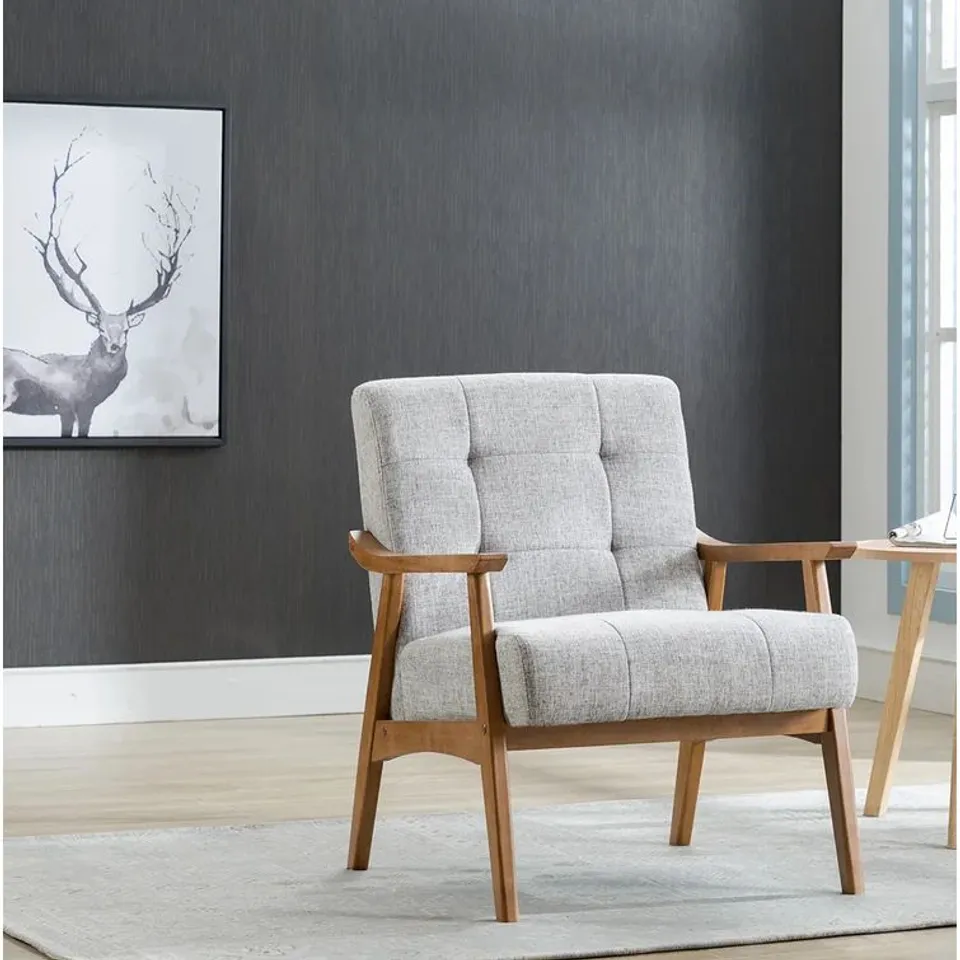 BOXED OVALLE ARMCHAIR (1 BOX)