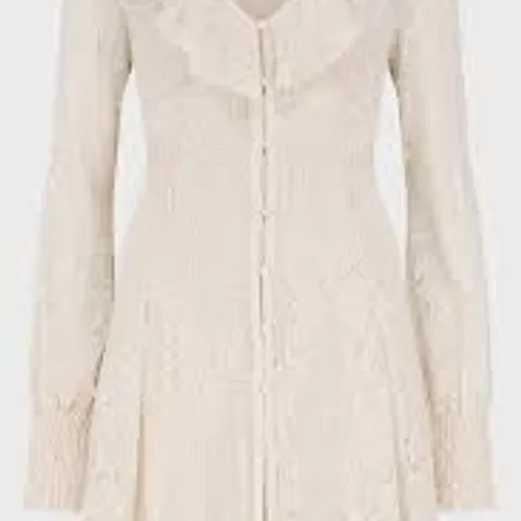 BRAND NEW BAGGED KILLSTAR CYBELE LACE DRESS IN IVORY - XS