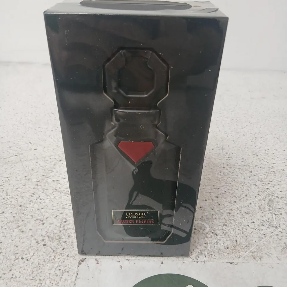 BOXED AND SEALED FRENCH AVENUE AMBER EMPIRE EXTRAIT DE PARFUM 100ML