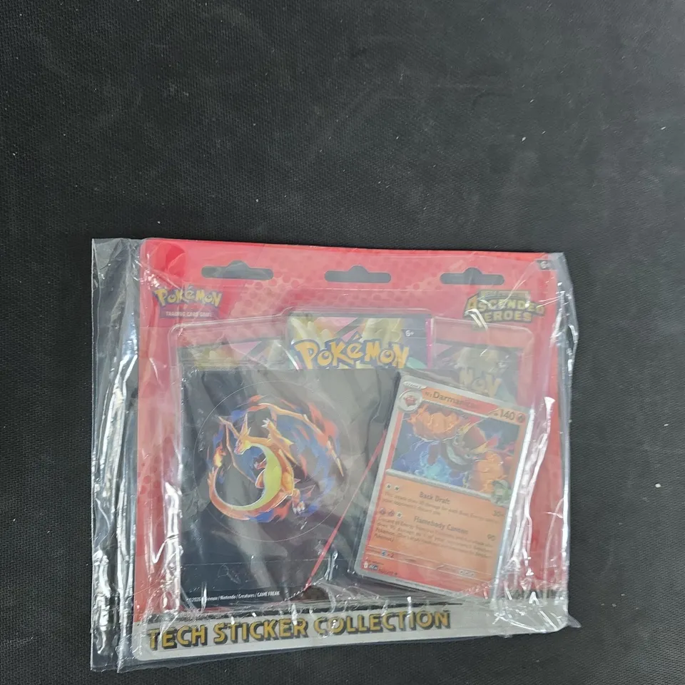 POKEMON STICKER COLLECTIONS: TECH STICKER COLLECTION + MEGA EVOLUTION ASCENDED HEROES –