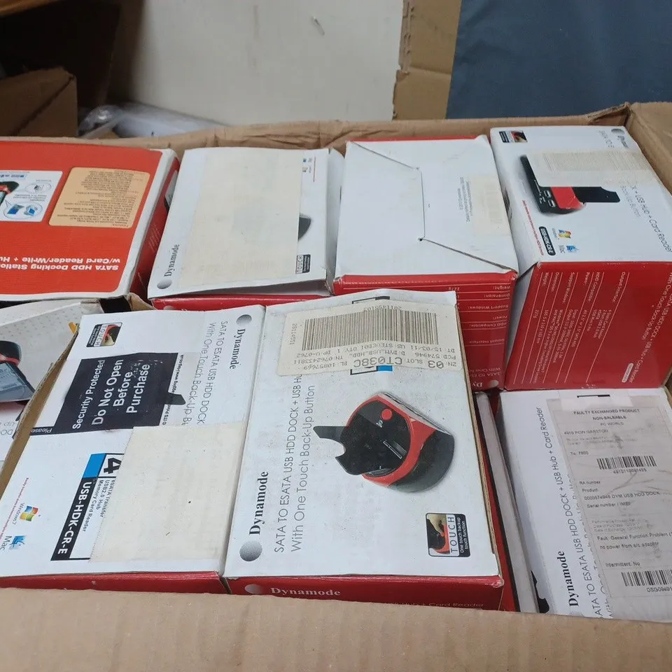 APPROXIMATELY 15 DYNAMODE SATA HDD DOCKING STATION COMBOS