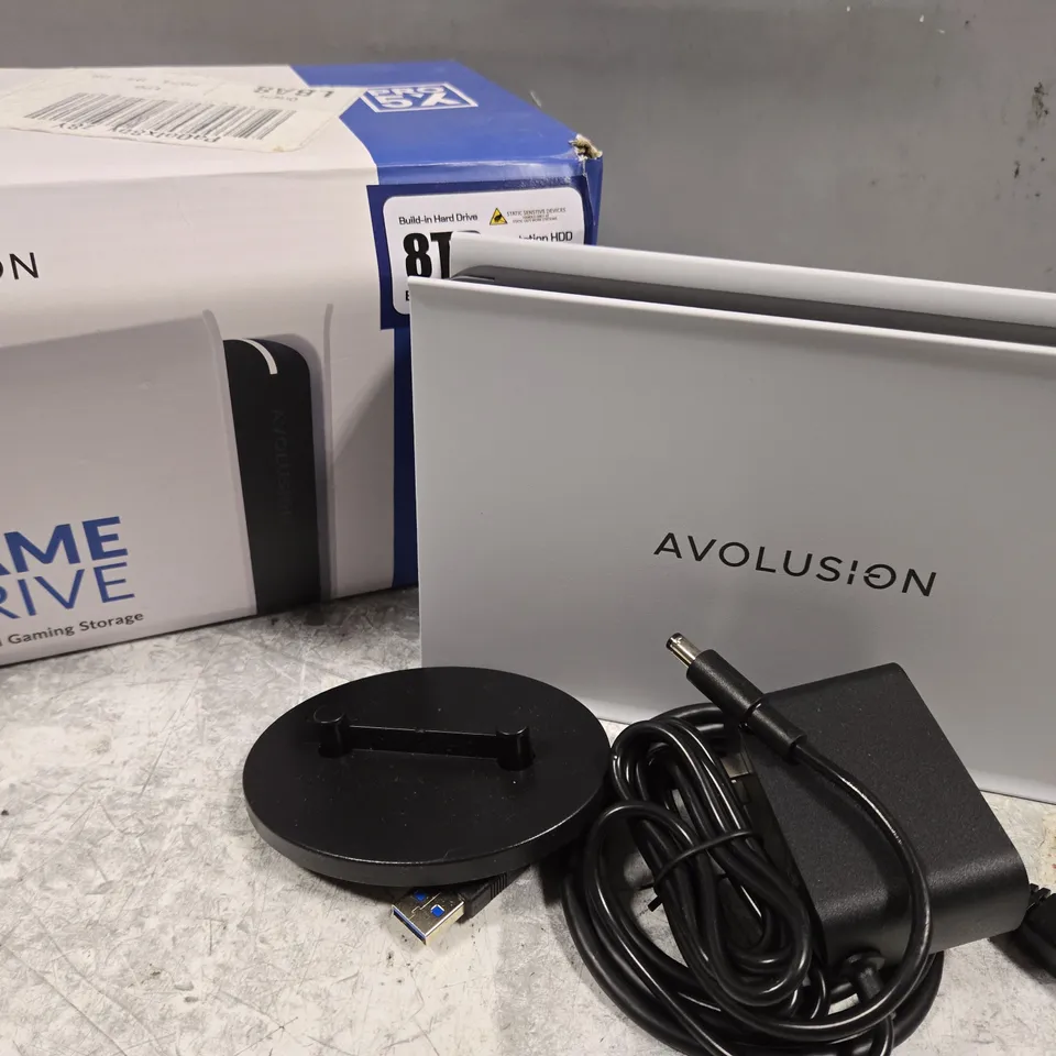 BOXED AVOLUXION PRO-5X SERIES EXTERNAL GAMING STORAGE 