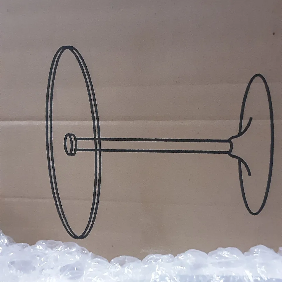 BOXED GLASS TABLE TOP , NO BASE 