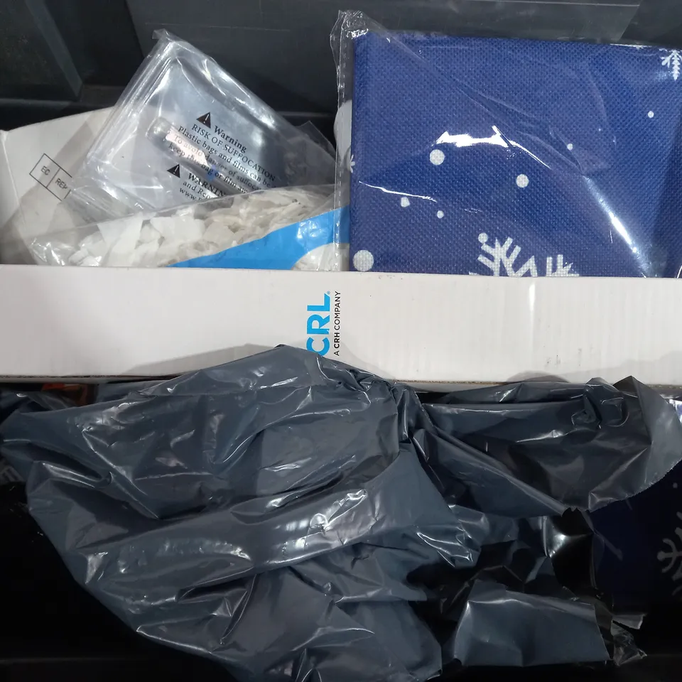 BOX OF APPROXIMATELY 15 ASSORTED ITEMS TO INCLUDE - REPOUR WINESAVER - 2024 WEEKLY PLANNER - WATER REPELLANT WAX OIL ECT