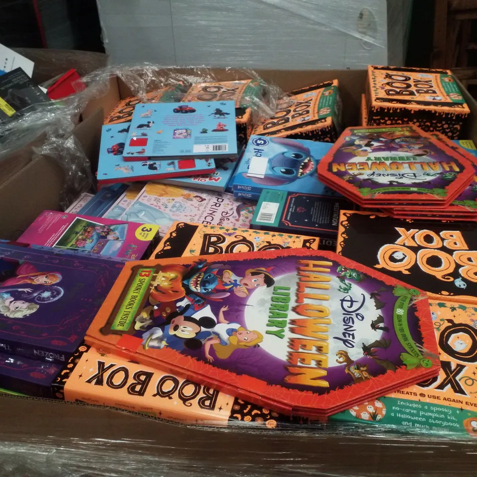 PALLET CONTAINING  LARGE QUANTITY OF ASSORTED KIDS ACTIVITY BOOKS