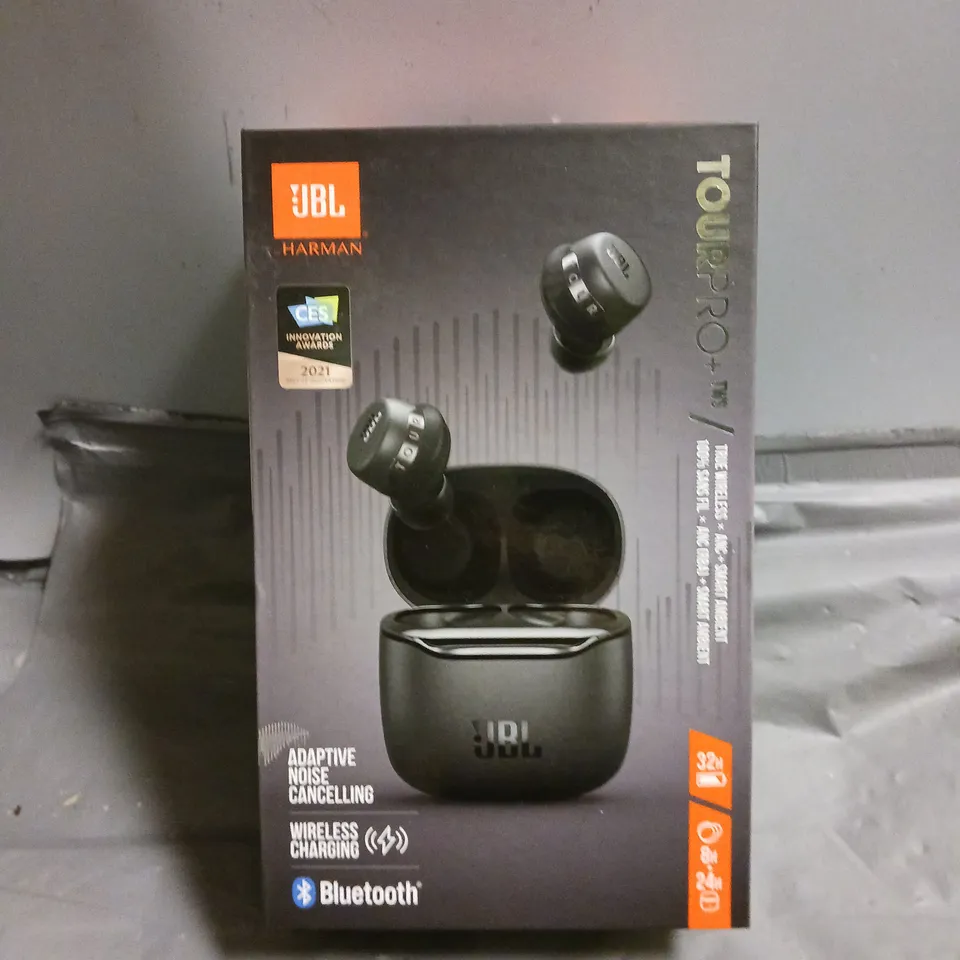 BOXED JBL TOUR PRO+ BLACK TRUE WIRELESS EARBUDS