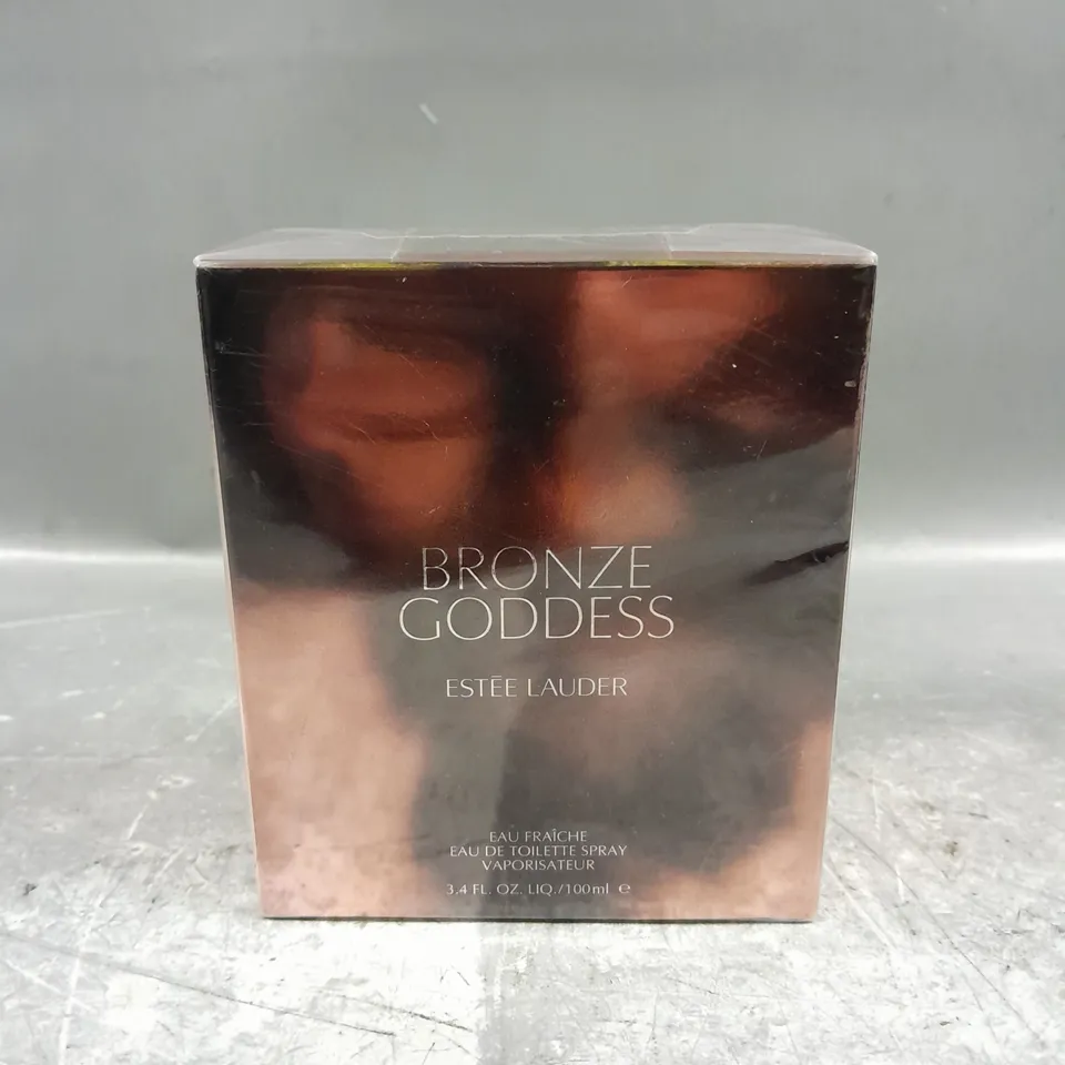 BOXED AND SEALED BRONZE GODDESS ESTEE LAUDER EAU FRAICHE 100ML