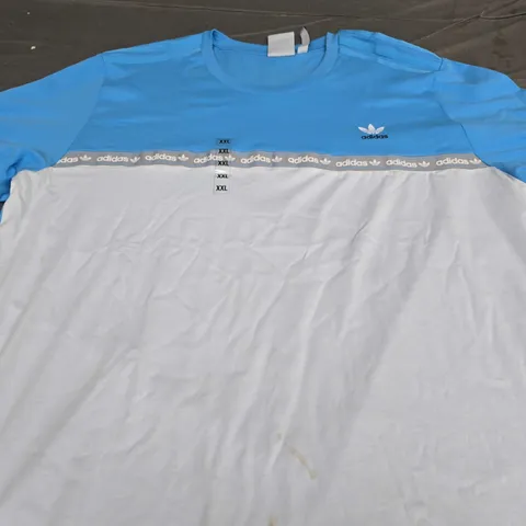 ADIDAS ORIGINAL LOGO T-SHIRT - SIZE 2XL
