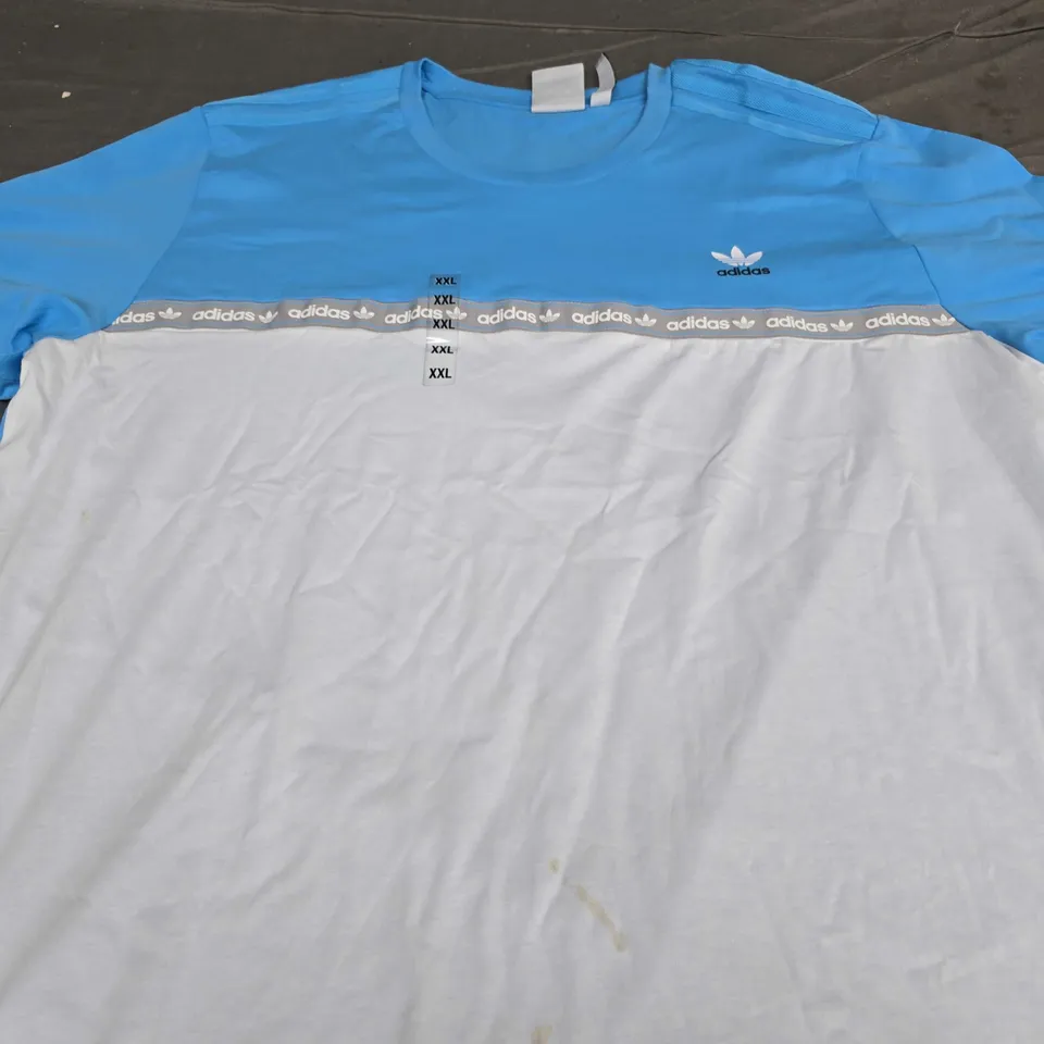 ADIDAS ORIGINAL LOGO T-SHIRT - SIZE 2XL