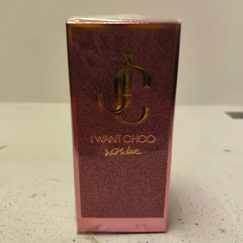 BOXED AND SEALED JIMMY CHOO I WANT CHOO WITH LOVE EAU DE PARFUM 100ML
